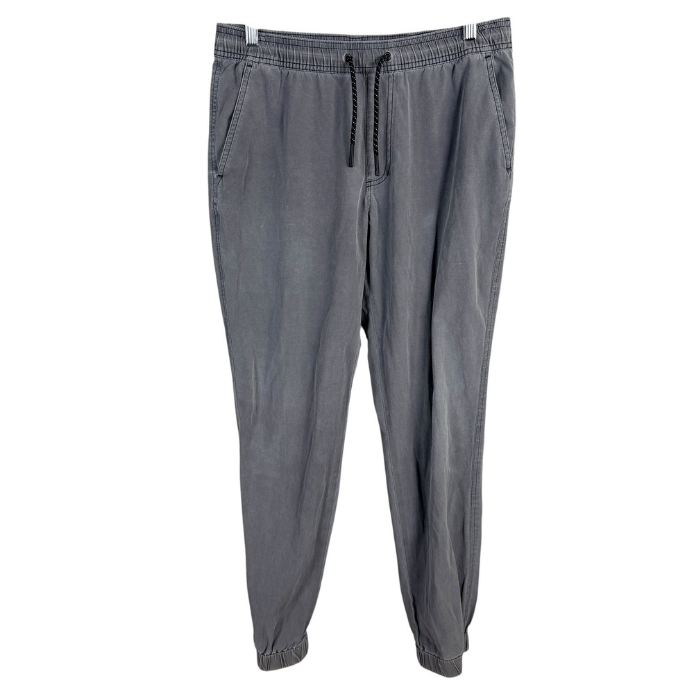 Bearbottom Jogger Pants Mens M Gray Elastic Waist Cotton Blend Drawstring